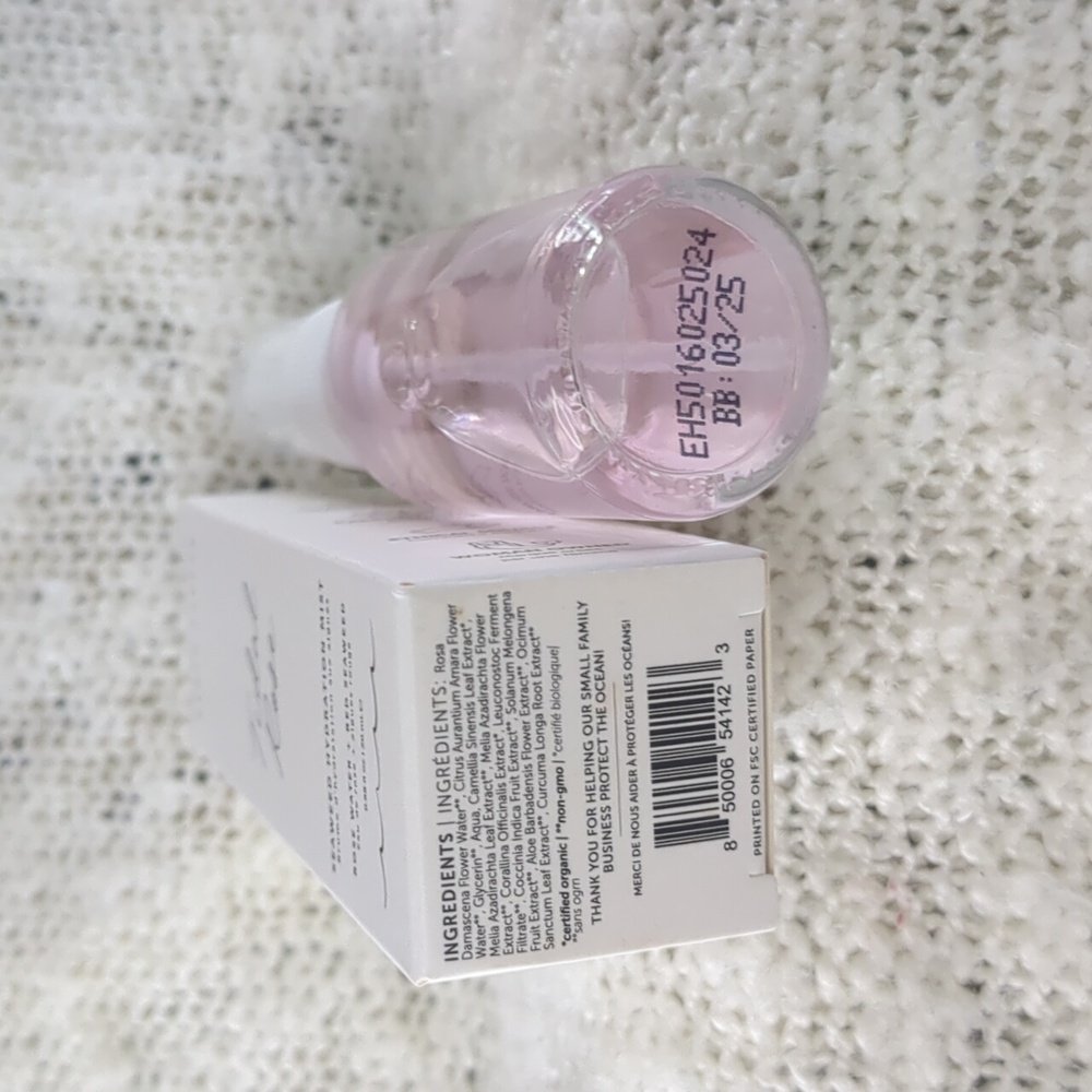 Earth Harbor TIDAL ROSE Crystal Hydration Toner, 20ml/0.68fl oz - Picture 3 of 14